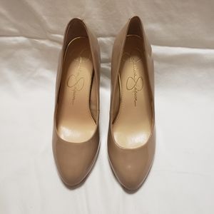 Jessica Simpson Nude Heels 6.5 NWOT